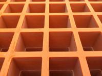 Panneaux de fibre de verre orange/passage couvert discordants de fibre de verre râpant la matière plastique