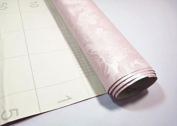 Damask Peel And Stick Temporary Wallpaper Unfading Self Adhesive Vinyl Paper