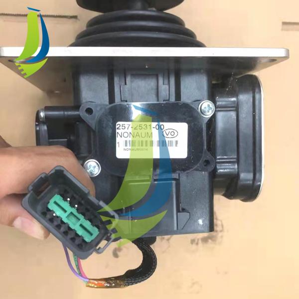 257-2531 poignée équipée hydraulique de manette de contrôle de pièces de rechange 2572531