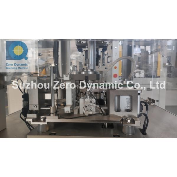 Two Station Vertical Power Tool Impeller Drilling Balancing Machine