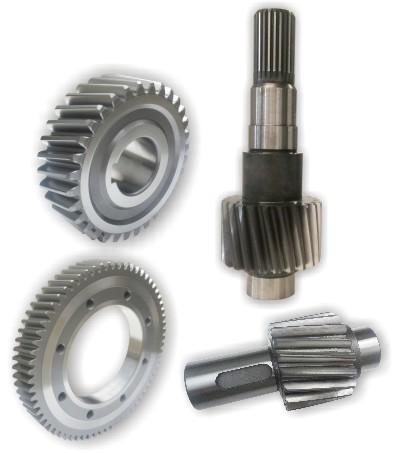 20CrMnTi Crane Spare Parts Stainless Steel Large Cylindrical Gear Parts