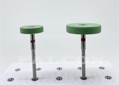 Espessura aglomerada de moedura de Diamond Disc Mounted Zirconia Polishing Burs 4.5mm