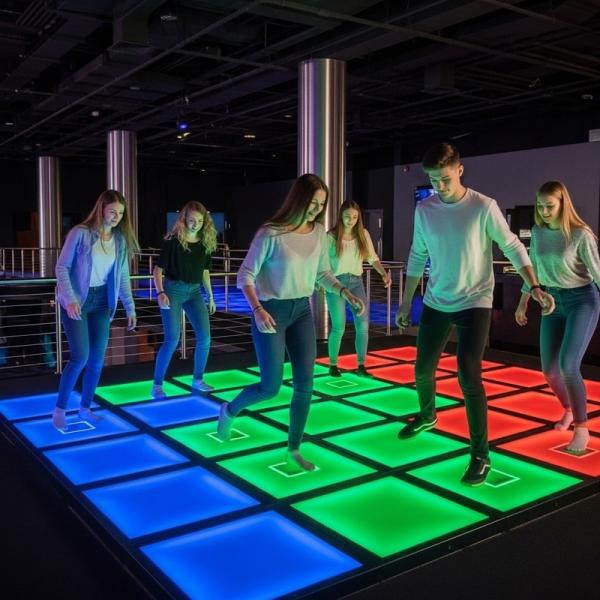 Interactive LED Floor Games - Ultimate Immersive Gaming Experience