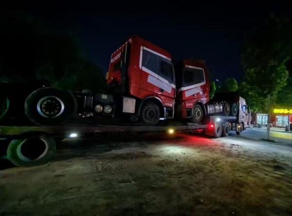 2021 Model SANY Used Semi Trailer Trucks Refurbishment 6*4 With WEICHAI Engine