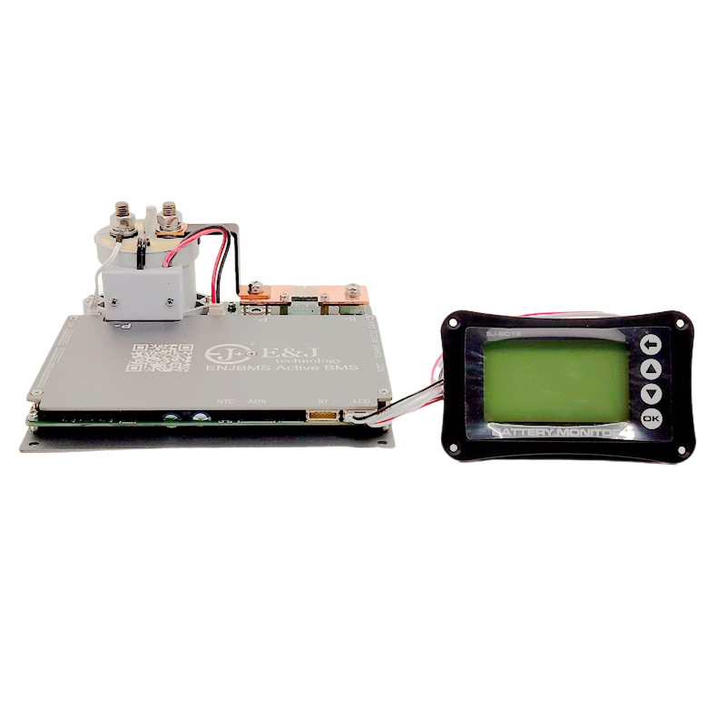 4-24S High Voltage BMS CANBUS Active Cell Balancing Relay Control LFP NCM LTO Battery BMS