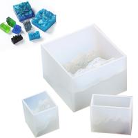 Ruban de silicone platine translucide à faible viscosité pour moules en résine de montagne de neige