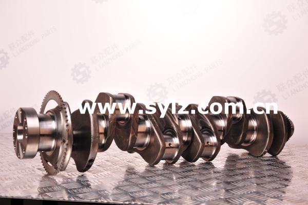 Hot sale Chinese ISC8.3 diesel motor engine forged Crankshaft 3965008, Excavator part Crankshaft