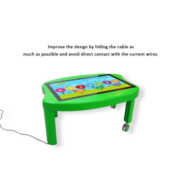 Android Operating System 32inch Touch Screen Table for Kids Interactive Games in Black