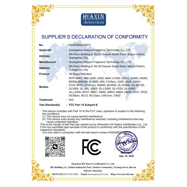 Guangzhou HaoYue Fragrance Technology Co.,LTD