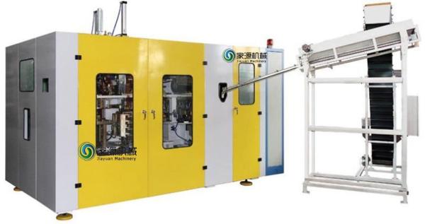 4 máquina de sopro da garrafa plástica automática da cavidade 500ml para o leite