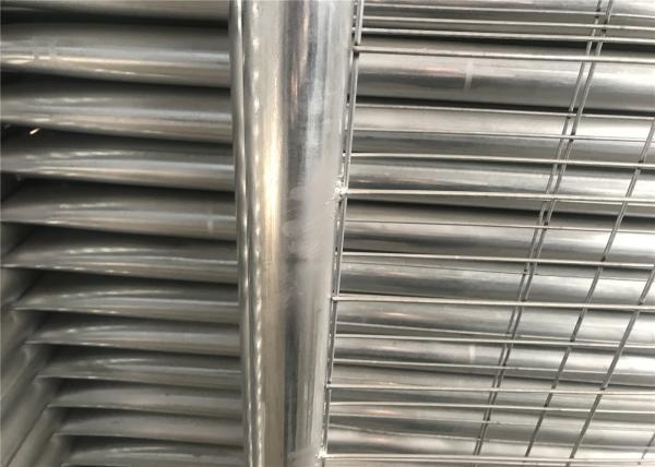 OD 40mm heavy duty temporary fencing panels 2.1mx2.4m Wall thickness 1.5mm and Mesh 60mm x 150mm diameter 4.00mm