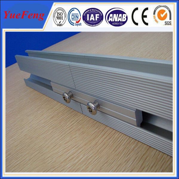 solar panel mounting aluminum rail,Anodized Aluminum Solar Roof Rail extrusion