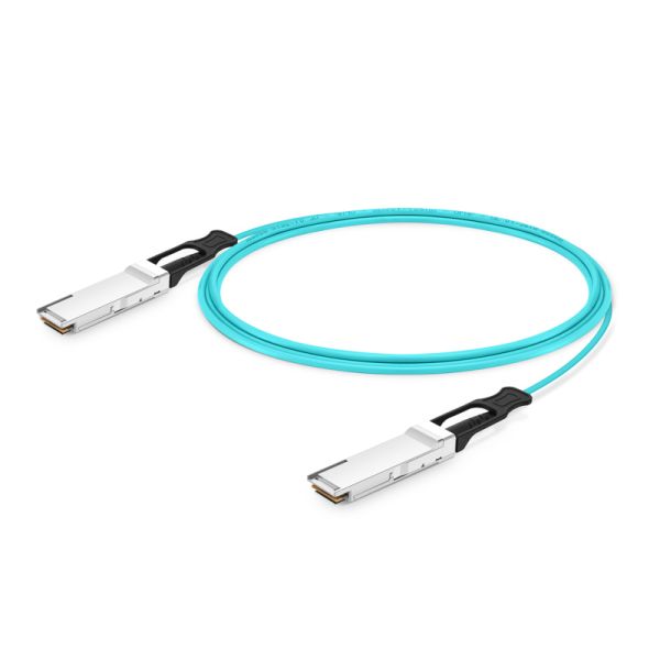 Câble optique actif QSFP56 vers QSFP56 200 Gbit/s Mellanox MFS1S00-V010E, longueur 10 m, compatible avec NVIDIA QM8700