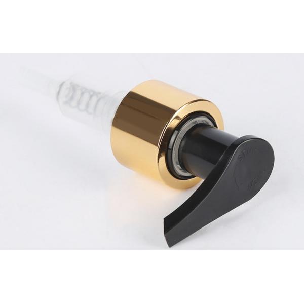 Alumina Emulsion Push Button Plastic Vacuum Pump , 28 / 410 Hand Lotion Pump Dispenser