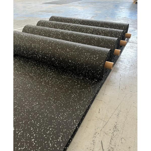 Available in 1m 1.2m 1.35m Widths Rubber Flooring Rolls with 3~20mm Thickness