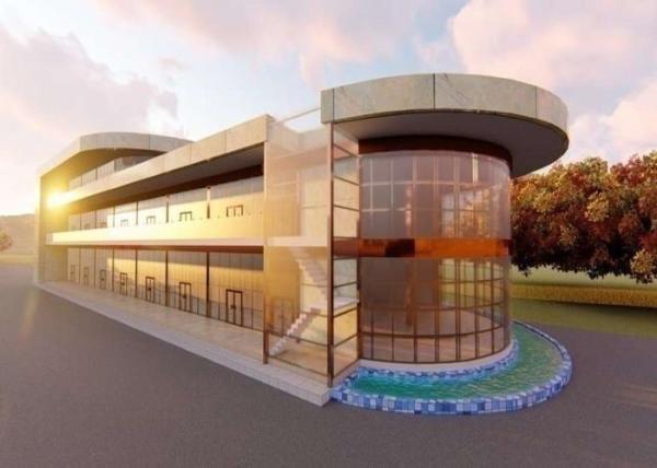 Steel Prefabricated Shopping Mall Supermarket Decoiling Custom Steel Structure