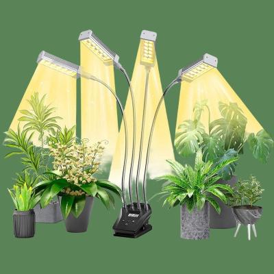 OEM ODM 96W Clip On Plant Grow Lights Full Spectrum  Timing Dimming Available