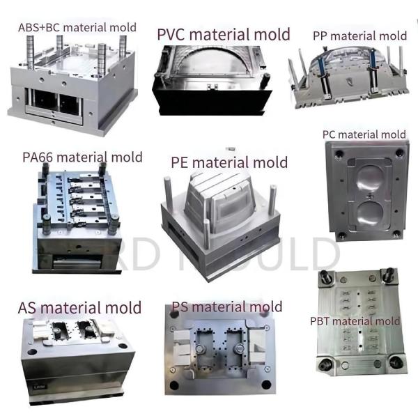 Plastic Products Produced by Custom Mould Plastic Mold Manufacturing for Die Steel and ABS/PP/PS/PE/PVC/PA6/PA66