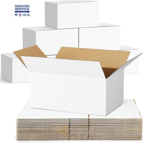 Wholesale Custom Luxury Shipping Boxes Corrugated Board with Custom Logo and Embossed Printing for Mailing & Gifts