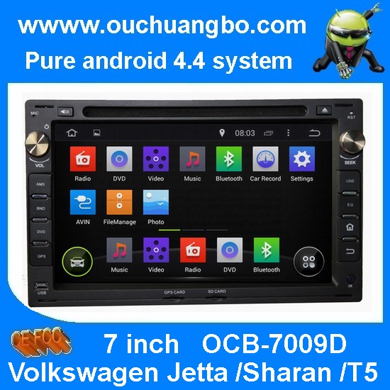 Ouchuangbo Auto Stereo GPS Navigation for Volkswagen Jetta /Sharan /T5 Android 4.4 DVD Audio Player OCB-7009D