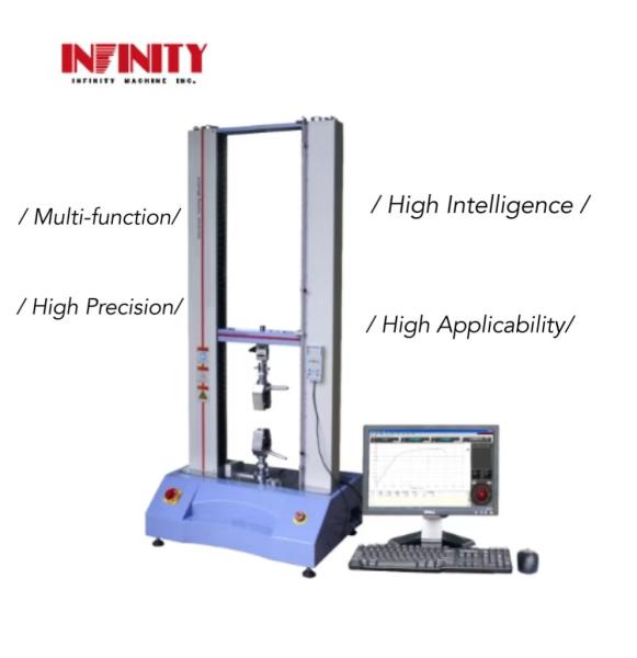 Machine d'essai universelle à contrôle servo utilisée pour les essais de déchirure par éclatement