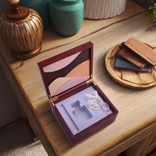 Custom Lacquer Finish Handmade MDF Perfume Box with Brand Logo Customization Luxury Packaging Wooden Gift Box