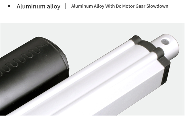 50mm Stroke 2000n Load 20mm/S Electric Linear Actuator 24V Low Noise