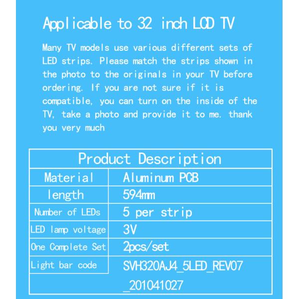 Для Hisense LED32EC210D световой панель SVH320AJ4-5LED-REV07 HD315DH-F13 S0
