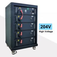 Bateria de lítio solar de alta tensão 204 V 10 KW para armazenamento solar