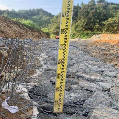 Hexagonal Rock Basket Retaining Wall River Erosion Control Soil Retention Hydraulic Structure Reinforcement