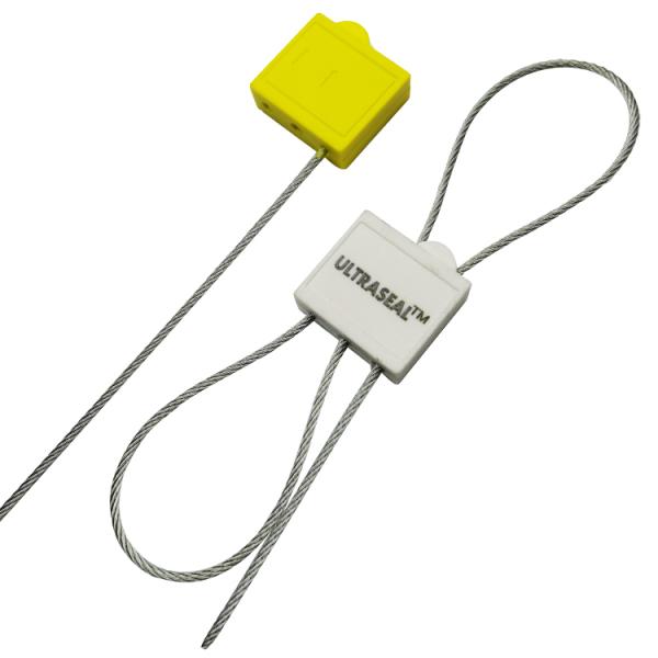 ISO 17712 Tested 2.0mm Cable Security Seals With 2.29 KN Tensile Strength