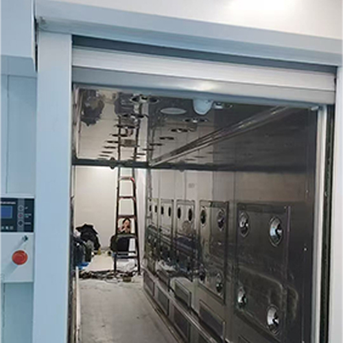 Industrial High Speed Door For Warehouse Logistics Centers With Fast Operation And High Frequency Performance