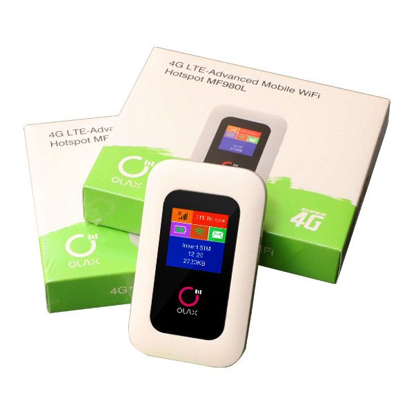 Батарея лития маршрутизатора 2100mah модема OLAX MF980L Mifis 4G мобильная Wifi