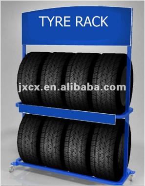 As peças de automóvel do metal de 2 camadas indicam cremalheiras para a cor feita sob encomenda do armazenamento das rodas da garagem