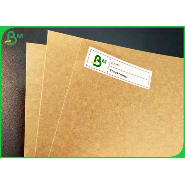 Wood Pulp 300g 350g Natual Brown Kraft Food Wrapping Paper In Roll Package
