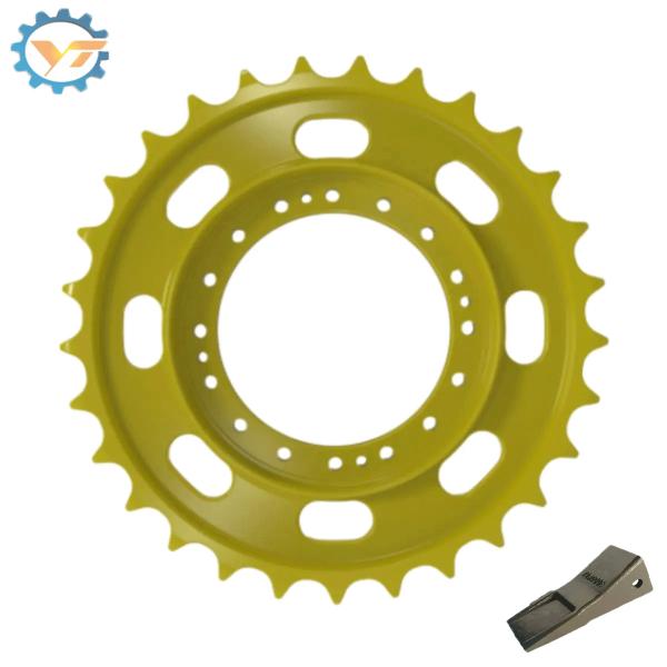 Groupe en acier de segment d'Undercarriage 20CrMnTi d'excavatrice de CAT D5K