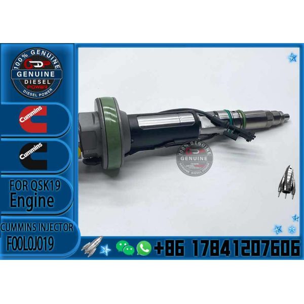 Sistema de inyección de combustible Inyección de combustible Inyector de combustible de tren común F00L0J019 F00L0J017 F00L0J013 F00L0J015 Inyector de motor diesel para Cummins Inyector de motor diesel