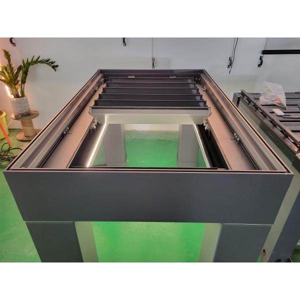 Системы солнцезащитных крыш, оттягивающиеся, с алюминиевым лезвием, моторизованная пергола