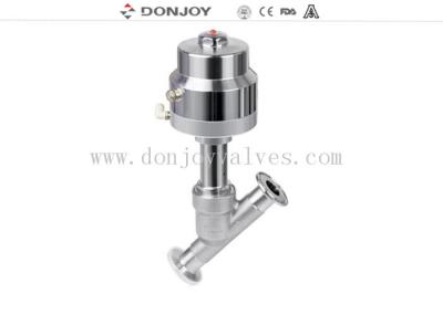 Fluid Regulating Globe angle Seat Valve With stianless steel actuator