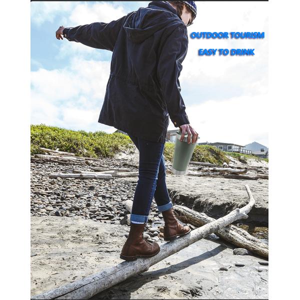 Стена Tumbler нержавеющей стали 16 унций двойная, чашка пива нержавеющей стали с консервооткрывателем