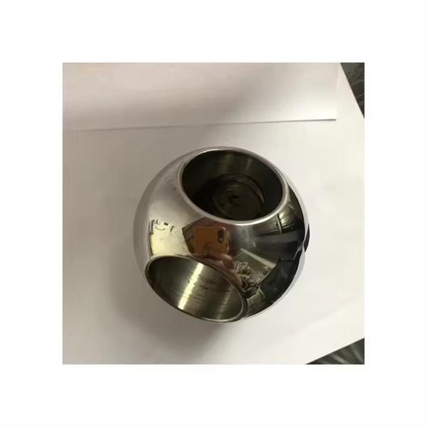 ISO Certified DN50 Stainless Steel Gate Valve Accessories with Mirror Polished Surface and Small Metal Spare Ball