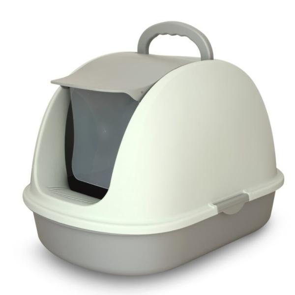 Odor Elimination Enclosed Cat Box Deodorize Large Covered Cat Litter Box