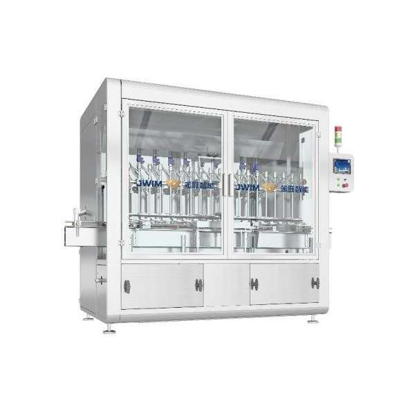 1000ml Chemical Filling Machine Anti Corrosion Automatic Piston Filler