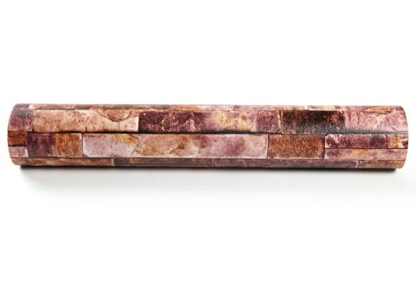 Removable 3D Brick Effect Wallpaper , Living Room Wall Covering with 0.53*10M size