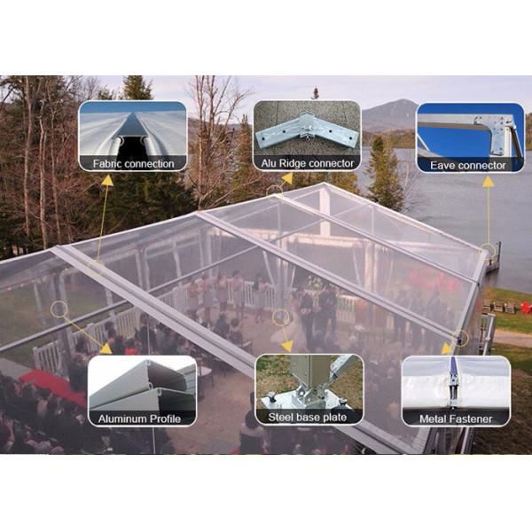 Rainproof 1000 People 20x50m Heavy Duty Event Tent