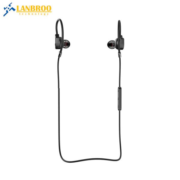 IPX7 waterproof bluetooth earphone sport mobile phone earhook headphone compatible iOS and android mobiles and tablets
