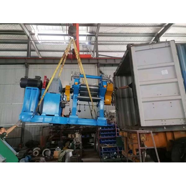 Automatic Open Mill Hydraulic Stock Blender Type Two Roll Rubber Mixing Mill