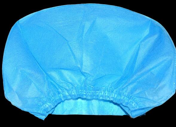 Prova ácida impermeável não tecida médica descartável dos tampões da anti poeira azul