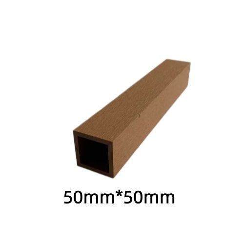 Low Maintenance WPC Tube Facade Batten With Certified Quality Control