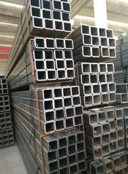 Heatproof Practical Seamless Steel Square Tube , Anti Abrasion Rectangular SS Pipe